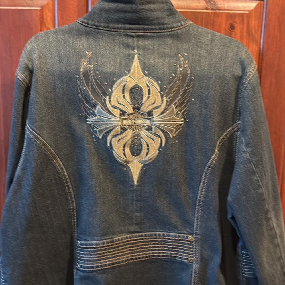Women 2x Harley Davidson Denim jacket